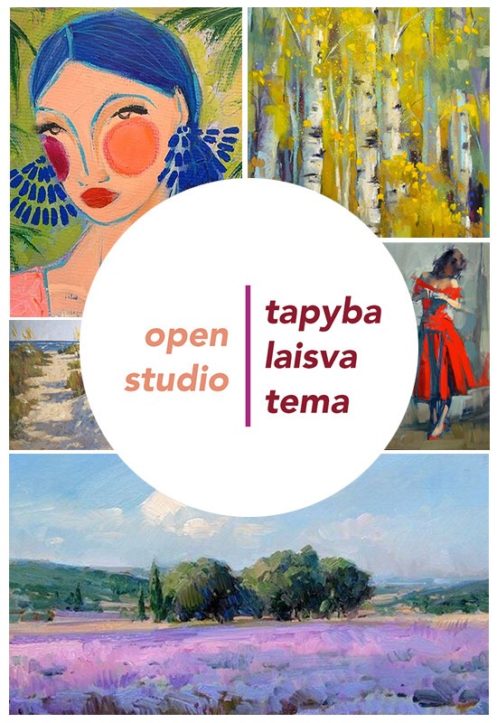 Купить билеты Tapyba laisva tema Vilnius, Dvi taurės meno tapybos studija - dvaras Февраль 16