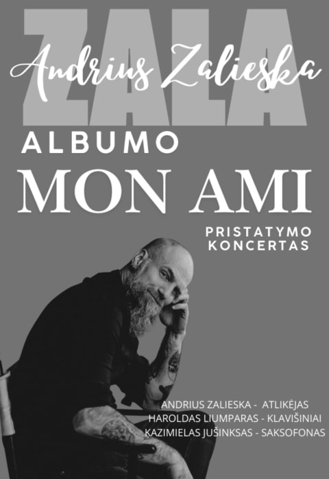 Pirkti bilietus Albumo „Mon Ami“ pristatymo koncertas Ukmergė, Gastro Pub „Aš būsiu čia” Balandis 12