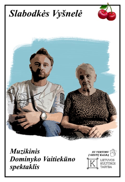 Buy tickets Dominyko Vaitiekūno muzikinis spektaklis „Slabodkės Vyšnelė“ (su vertimu į gestų kalbą) Panevėžys, Panevėžio teatras MENAS March 15