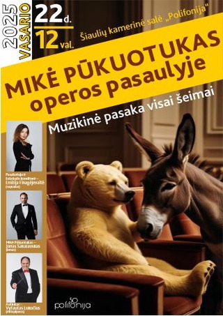 Buy tickets Muzikinė pasaka visai šeimai 