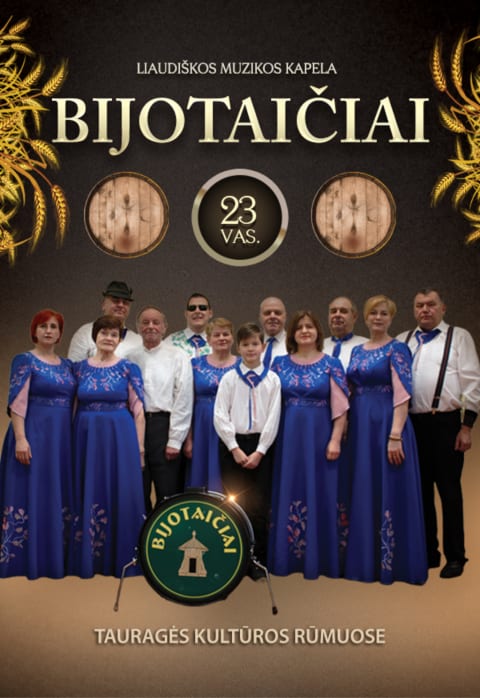 Pirkti bilietus BIJOTAIČIAI I Tauragė Tauragė, Tauragės kultūros rūmai Vasaris 23