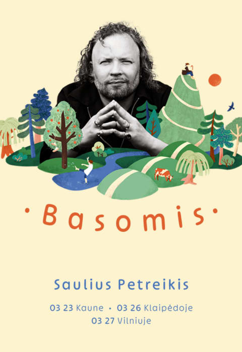 Pirkti bilietus Saulius Petreikis - Basomis Vilnius, Šv. Kotrynos bažnyčia Kovas 27