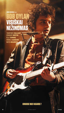 Pirkti bilietus Bob Dylan: Visiškai nežinomas (Bob Dylan: A Complete Unknown) Vilnius, MULTIKINO Ozas Vasaris 13