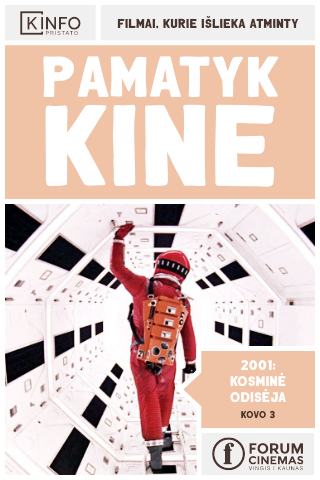 Pirkti bilietus Pamatyk kine: 2001 metų kosminė odisėja (1968) Vilnius, Forum Cinemas Vingis Kovas 03