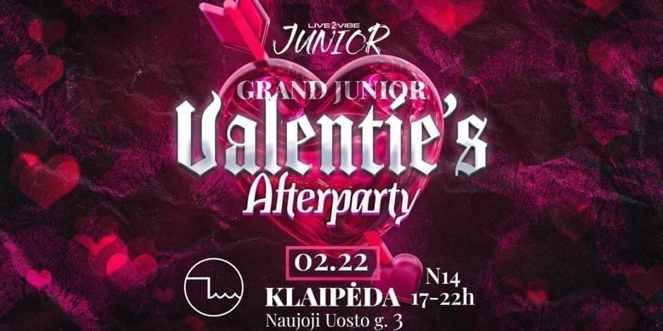 Pirkti bilietus Moksleivių Valentino Afterparty! Klaipėda Klaipėda, Krantas Vasaris 22