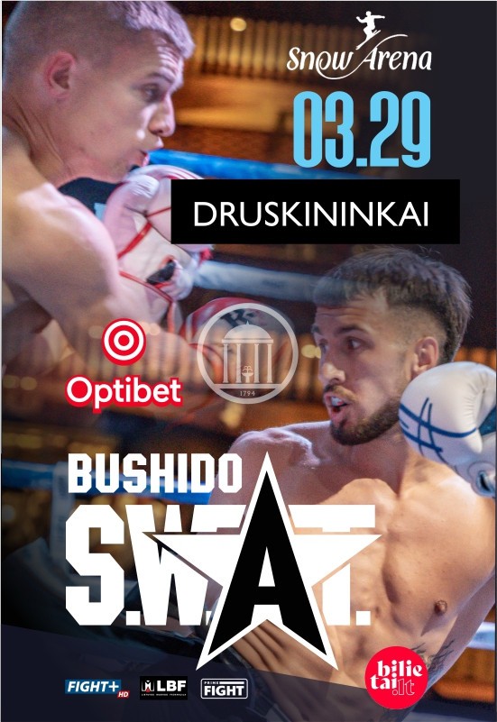 Pirkti bilietus Bushido S.W.A.T.'96 Age of Cage Druskininkai, Snow Arena Druskininkai Kovas 29