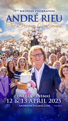 Pirkti bilietus André Rieu’s 75th Birthday Celebration: The Dream Continues Vilnius, MULTIKINO Ozas Balandis 12