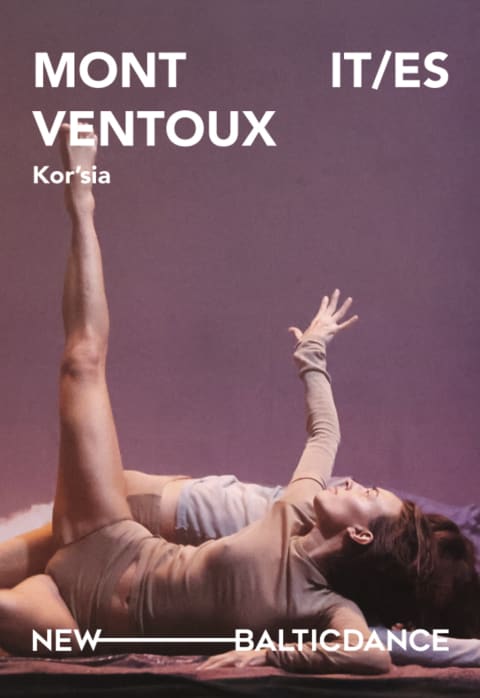 Buy tickets Kor’sia (Ispanija / Italija) – MONT VENTOUX Vilnius, Lietuvos nacionalinis dramos teatras April 24