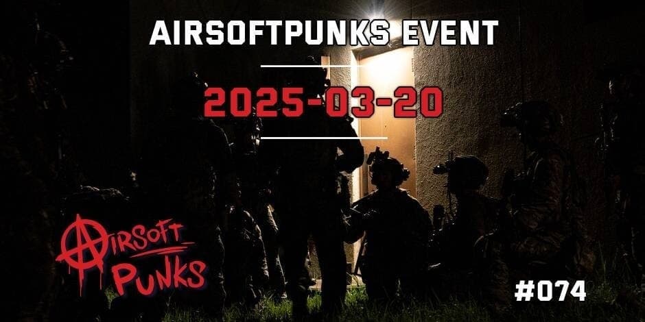 Buy tickets AirsoftPunks Night Event #074 Vilnius, Airsoft Punks March 20