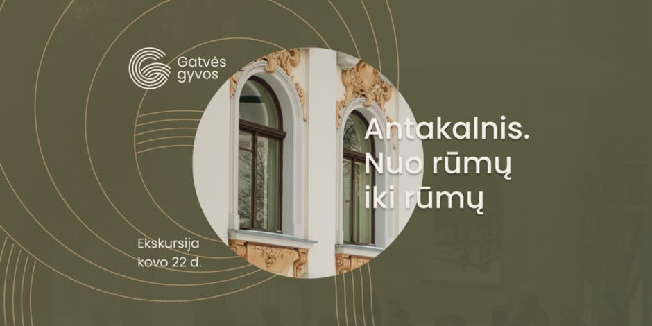 Buy tickets Antakalnis. Nuo rūmų iki rūmų Vilnius, Paminklas Vileišiams March 22