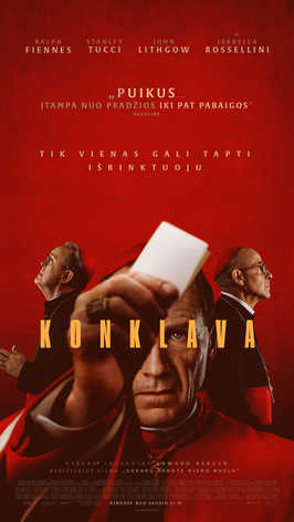 Buy tickets Konklava (Conclave) Vilnius, MULTIKINO Ozas March 14