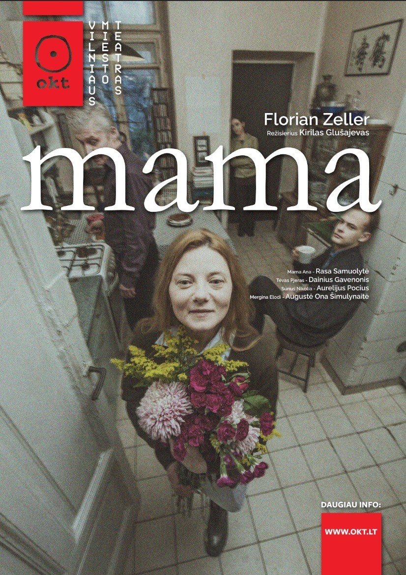 Pirkti bilietus OKT / Vilniaus miesto teatras: Mama (rež. Kirilas Glušajevas) Vilnius, Oskaro Koršunovo teatras Gegužė 10