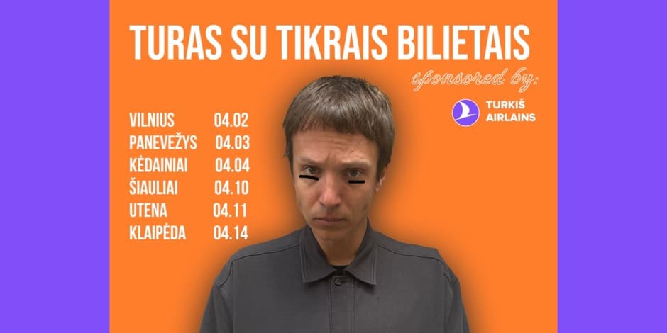 Pirkti bilietus OLEG SURAJEV STAND UP: TURAS SU TIKRAIS BILIETAIS (KĖDAINIAI) Kėdainiai, „Grėjaus namas“ Balandis 04