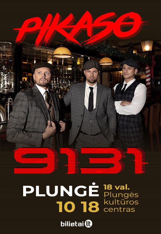 Pirkti bilietus PIKASO - 25-mečio koncertinis turas 9131 | Plungė Plungė, Plungės kultūros centras Spalis 18