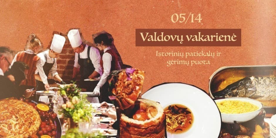 Pirkti bilietus Valdovų vakarienė: istorinių patiekalų ir gėrimų puota Vilnius, Valdovai Gegužė 14