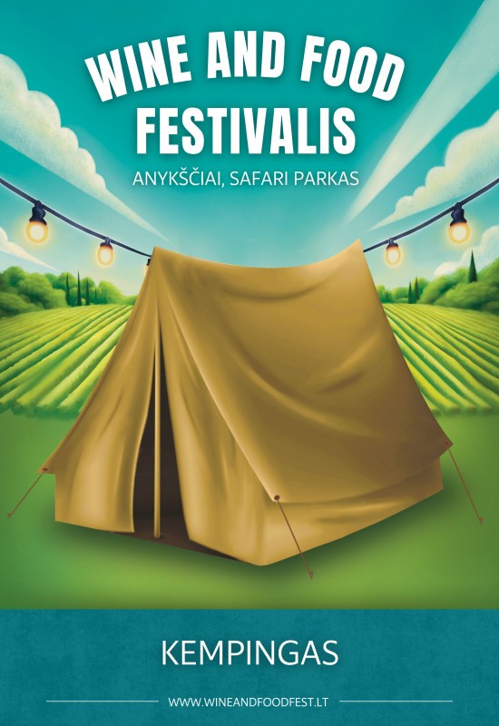 Buy tickets Kempingas (Camping). Bilietas 3 dienoms Anykščiai, Safari Parkas July 11-13