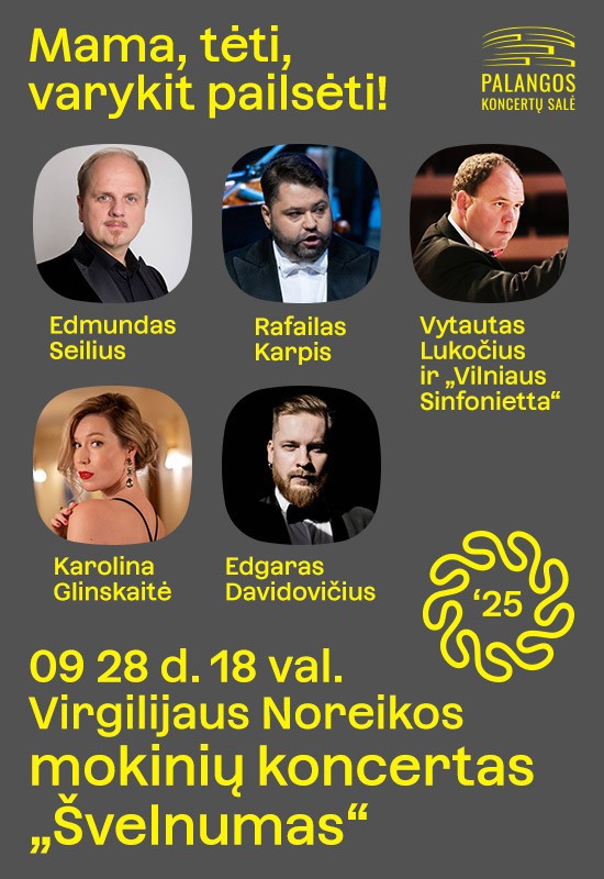 Pirkti bilietus Virgilijaus Noreikos mokinių koncertas 