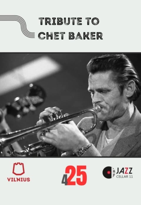 Pirkti bilietus Tribute to Chet Baker Vilnius, Jazz Cellar 11 Balandis 25