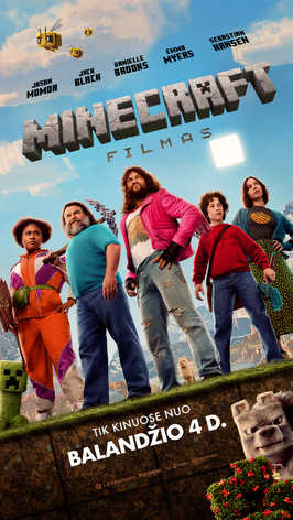 Pirkti bilietus MINECRAFT FILMAS (Minecraft Movie, originalo kalba su liet. subtitrais) Vilnius, MULTIKINO Ozas Balandis 08