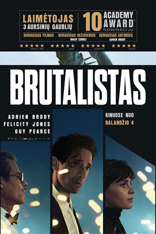 Купить билеты Brutalistas Vilnius, Forum Cinemas Vingis (Vilniuje) Апрель 09