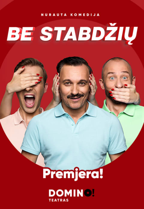 Pirkti bilietus DOMINO teatras | premjera BE STABDŽIŲ Palanga, Palangos koncertų salė Rugpjūtis 12