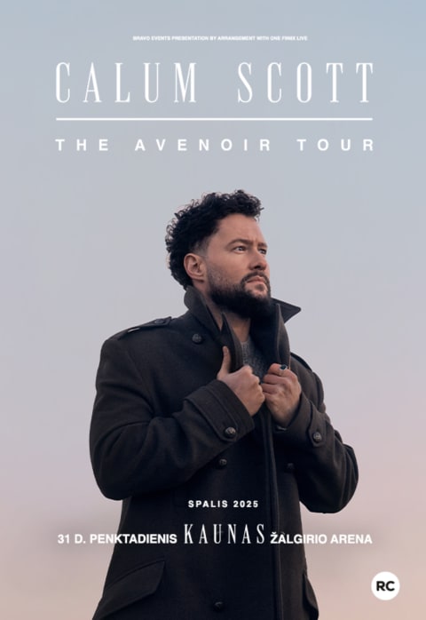 Pirkti bilietus Calum Scott Kaunas, Kauno Žalgirio arena Spalis 31