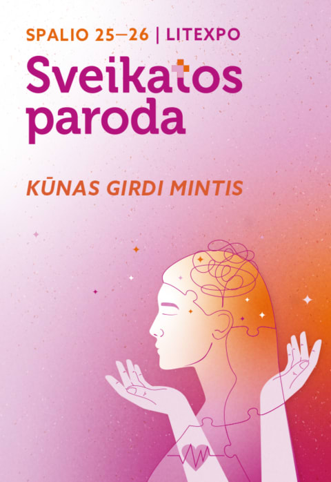 Pirkti bilietus SVEIKATOS PARODA 2024 Vilnius, Lietuvos parodų ir kongresų centras LITEXPO Spalis 25-26