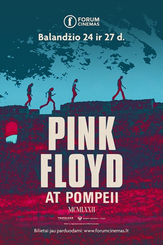 Pirkti bilietus Pink Floyd at Pompeii – MCMLXXII Vilnius, Forum Cinemas Vingis (Vilniuje) Balandis 27