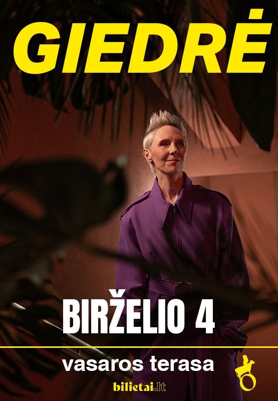 Pirkti bilietus GIEDRĖ | Vasaros terasa Vilnius Vilnius, Vasaros terasa Birželis 04