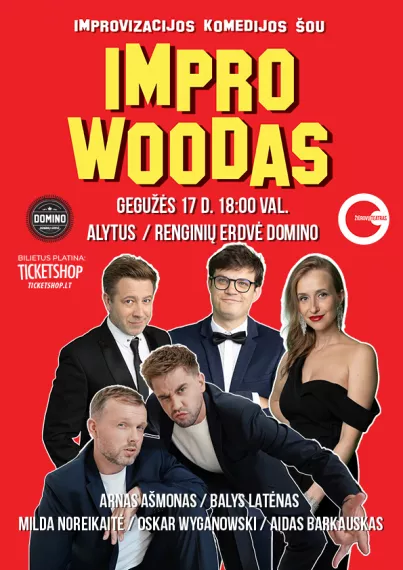 Pirkti bilietus IMPROWOODAS Alytus, Domino Gegužė 17