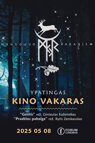 Pirkti bilietus JUODARAGIO kino vakaras Kaunas, Forum Cinemas Kaune Gegužė 08
