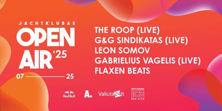 Pirkti bilietus Jachtklubas OPEN AIR 2025 Kaunas, Kauno Jachtklubas Liepa 25