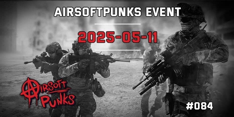 Pirkti bilietus AirsoftPunks Event #084 Vilnius, Airsoft Punks Gegužė 11