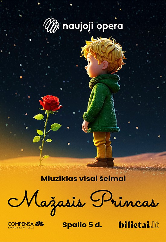 Pirkti bilietus Mažasis Princas Vilnius, COMPENSA koncertų salė Spalis 05