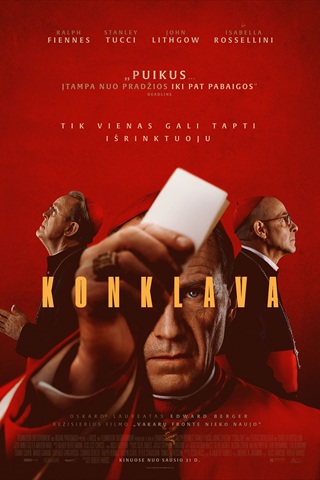 Pirkti bilietus Konklava Kaunas, Forum Cinemas Kaune Gegužė 09