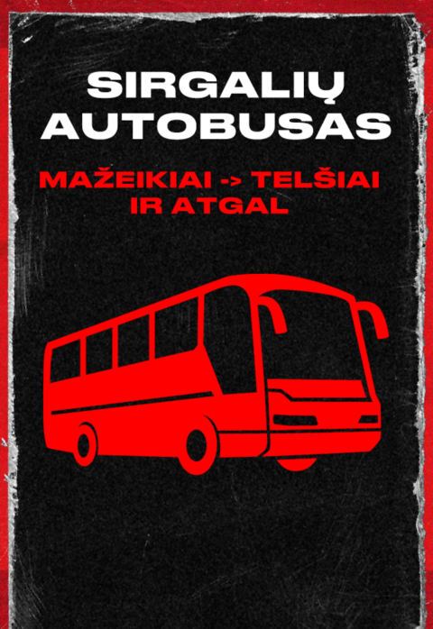 Pirkti bilietus Sirgalių autobusas: Mažeikių „M Basket-DELAMODE“ – Panevėžio „7bet-Lietkabelis“ Mažeikiai, Sedos g. IKI stovėjimo aikštelė Gegužė 17