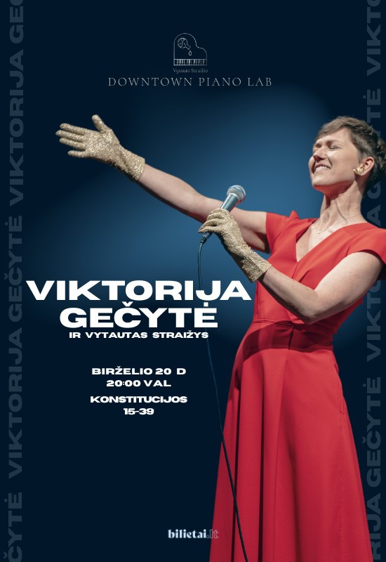 Pirkti bilietus Vasarvidžio džiazo žvaigždės | Viktorija Gečytė ir Vytautas Straižys | Vilnius Vilnius, Downtown Piano Lab Birželis 20