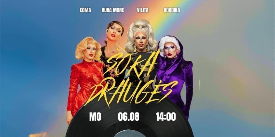 Pirkti bilietus ŠOKA DRAUGĖS: Edma, Aura More, Vilita, Nordika Vilnius, MO muziejus Birželis 08