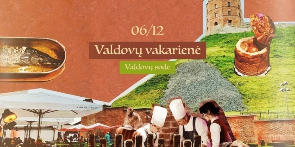 Pirkti bilietus Valdovų vakarienė / Royal Tasting Dinner 06 12 Vilnius, Valdovų sodas Birželis 12