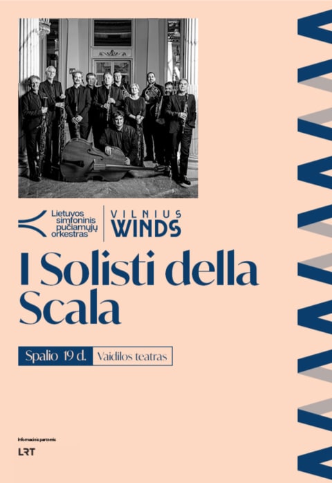 Pirkti bilietus I SOLISTI DELLA SCALA | VILNIUS WINDS Vilnius, Vaidilos teatras Spalis 19