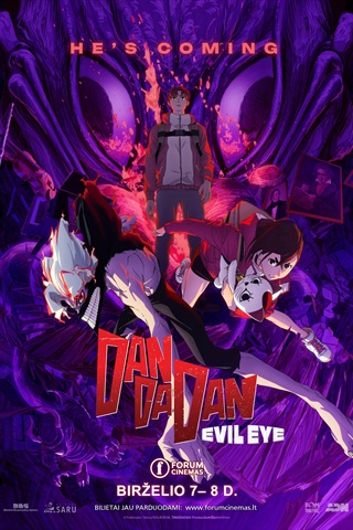 Купить билеты DAN DA DAN: Evil Eye Klaipėda, Forum Cinemas Klaipėdoje Июнь 07