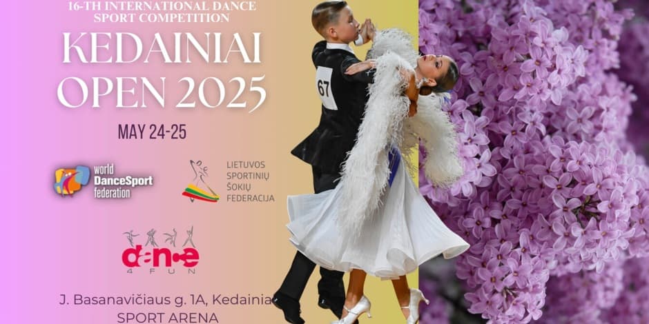 Pirkti bilietus Kėdainiai Open 2025 - DALYVIS (II diena) Kėdainiai, Kėdainių arena Gegužė 25