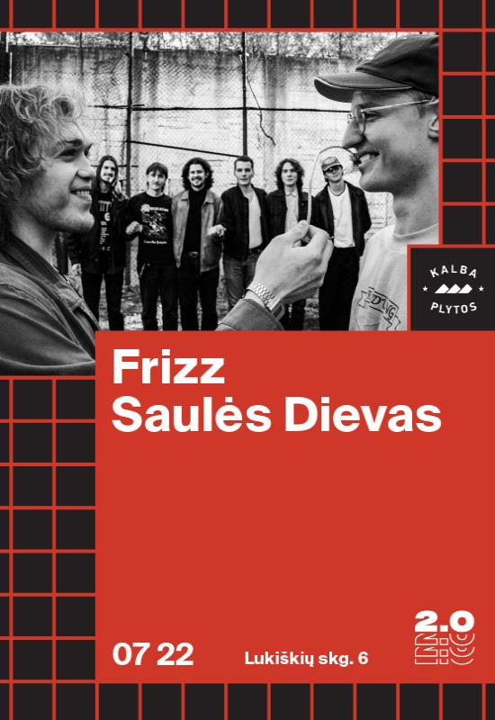 Pirkti bilietus Frizz x Saulės Dievas - Lukiškių kalėjimas 2.0 Vilnius, Lukiškių kalėjimas 2.0 Liepa 22