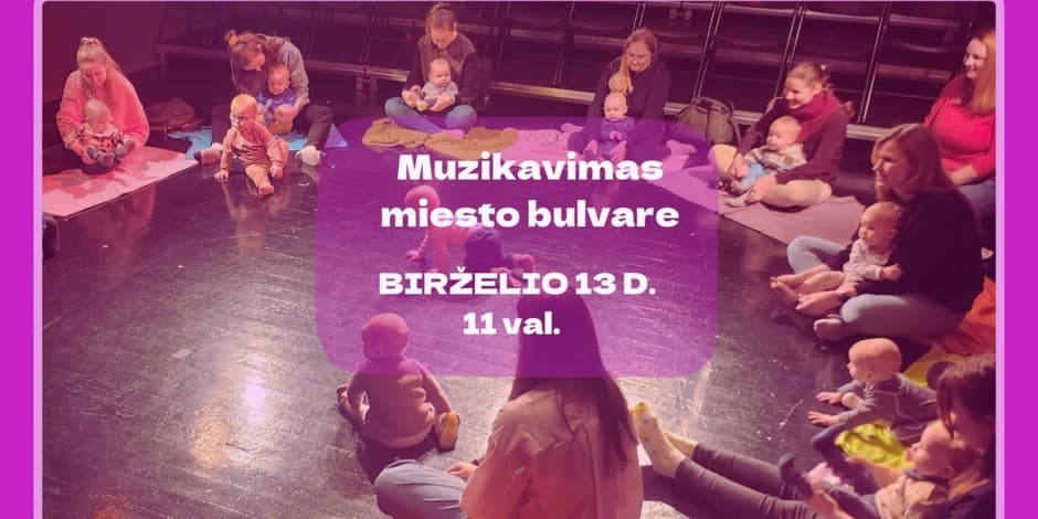 Pirkti bilietus Muzikavimas miesto bulvare Kaunas, Kauno valstybinis muzikinis teatras Birželis 13