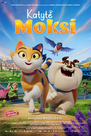 Pirkti bilietus RC kino premjera: Katytė Moksi (dubliuotas) Vilnius, Forum Cinemas Vingis (Vilniuje) Birželis 05
