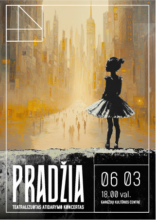 Pirkti bilietus Teatralizuotas Gargždų kultūros centro atidarymo koncertas „PRADŽIA“ Gargždai, Gargždų kultūros centro „4 VANDENŲ“ renginių salė Birželis 03