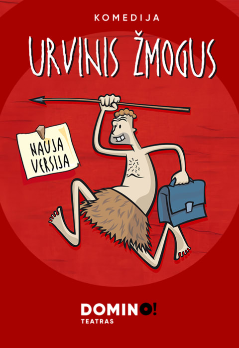 Pirkti bilietus DOMINO teatras | premjera URVINIS ŽMOGUS Alytus, Alytaus kultūros centras Rugsėjis 26