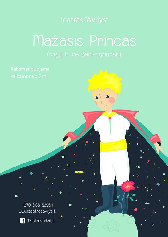 Pirkt biļetes Mažasis Princas - spektaklis šeimai Palanga, Viešbutis PALANGOS VĖTRA Jūlijs 25
