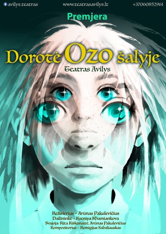 Pirkt biļetes PREMJERA | Dorotė Ozo šalyje - spektaklis šeimai Palanga, Viešbutis PALANGOS VĖTRA Augusts 06