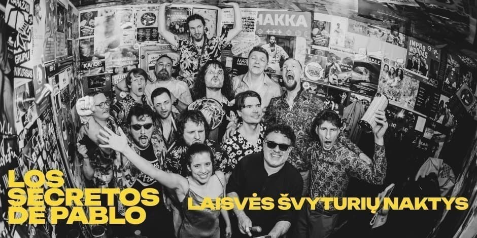 Pirkti bilietus Los Secretos de Pablo | Laisvės Švyturių Naktys Vilnius, Elektrinė. Terasa Birželis 29